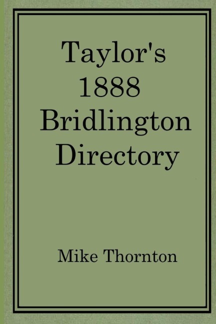 Taylors 1888 Bridlington Directory