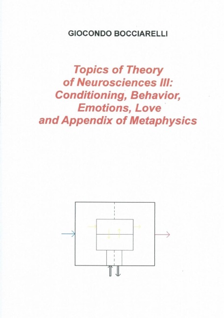 Topics of Theory  of Neurosciences III: Conditioning, Behavior,  Emotions, Love and Appendix of Metaphysics