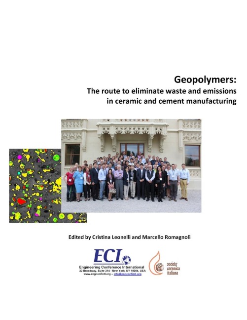 Geopolymers: The route to eliminate waste and emissions  in ceramic and cement manufacturing