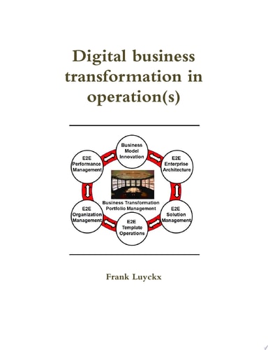 Digital business transformation in operation(s)