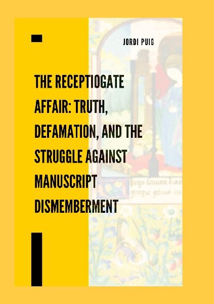 The ReceptioGate Affair: Truth, Defamation, and the Struggle Against Manuscript Dismemberment: #Receptiogate