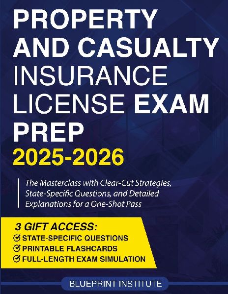 Property and Casualty Insurance License Exam Prep: The Masterclass with Clear-Cut Strategies, State-Specific Questions, and Detailed Explanations for a One-Shot Pass