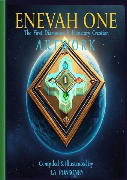 ENEVAHLAND  ARTWORK - ENEVAH: BOOK ONE - THE FIRST DIAMONUS & PLANETARY CREATION