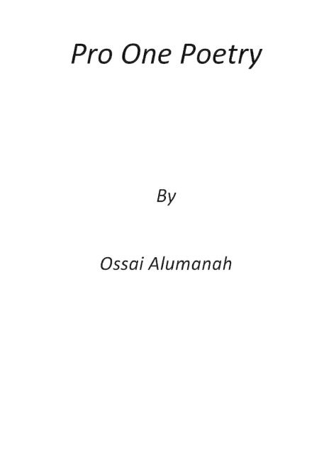 Pro One Poetry