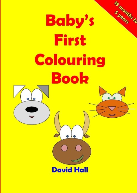Babys First Colouring Book