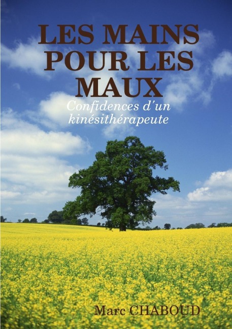 LES MAINS POUR LES MAUX  Confidences dun kinésithérapeute