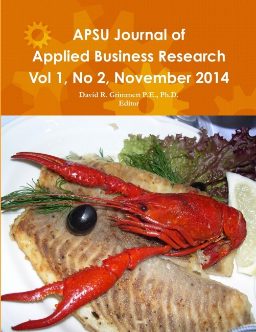 APSU JABR Vol 1, No 2, November 2014