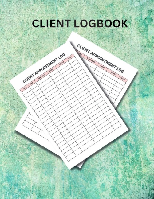 CLIENT LOGBOOK: A client log book is a written record of a clients interactions with a particular service or organization.