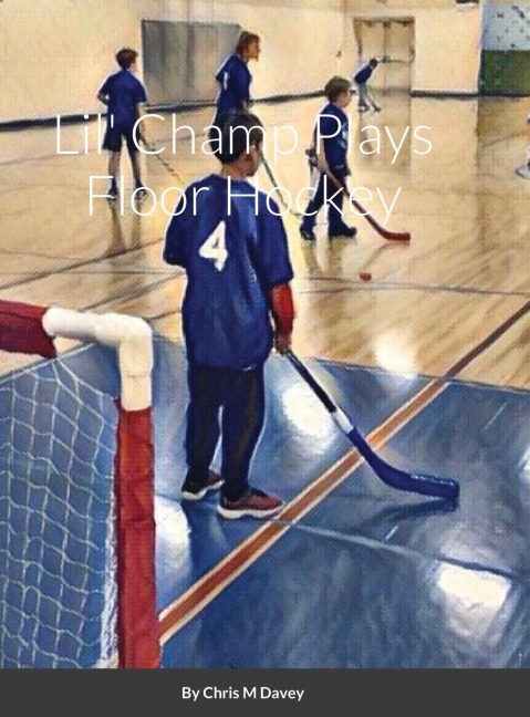 Lil Champ Plays Floor Hockey