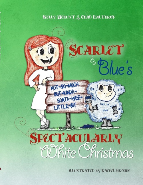 Scarlet & Blues Spectacularly White Christmas, soft-cover