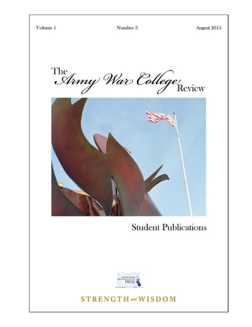 The Army War College Review: Volume 1 - Number 3