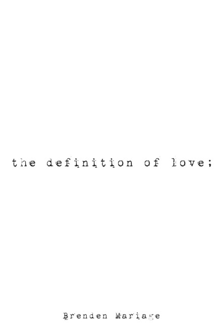 The Definition of Love;