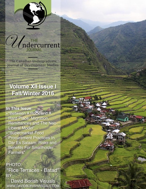 Undercurrent Journal: Vol. 12, Issue 1 (Fall/Winter 2016) [COLOR]