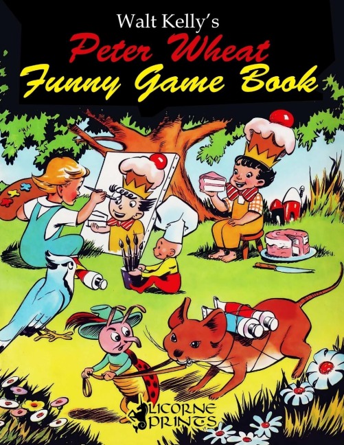 Walt Kellys Peter Wheat Funny Game Book