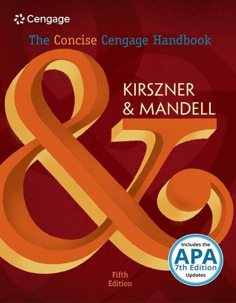 The Concise Cengage Handbook (with 2016 MLA Update Card)