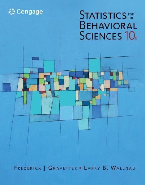 Bundle: Statistics for the Behavioral Sciences, 10th + Mindtap Psychology, 2 Terms (12 Months) Printed Access Card