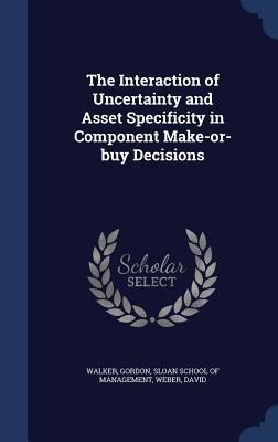The Interaction of Uncertainty and Asset Specificity in Component Make-or-buy Decisions