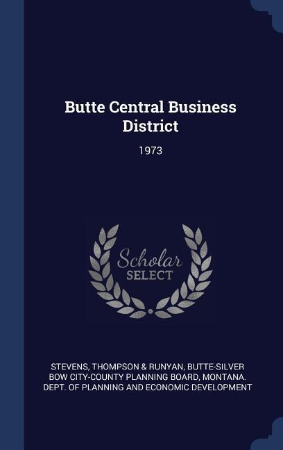 Butte Central Business District: 1973