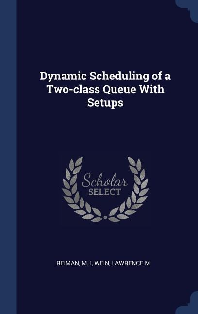 Dynamic Scheduling of a Two-class Queue With Setups