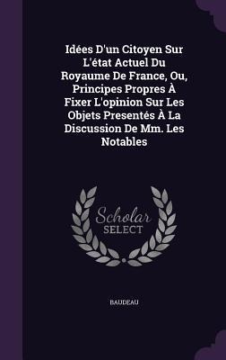 Idées D'un Citoyen Sur L'état Actuel Du Royaume De France, Ou, Principes Propres À Fixer L'opinion Sur Les Objets Presentés À La Discussion De Mm. Les Notables