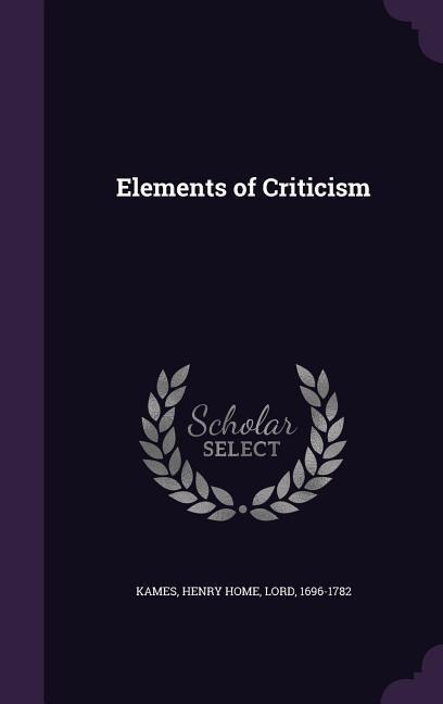 Elements of Criticism