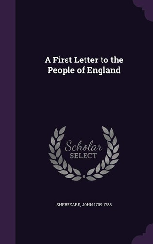A First Letter to the People of England