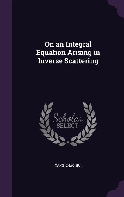 On an Integral Equation Arising in Inverse Scattering