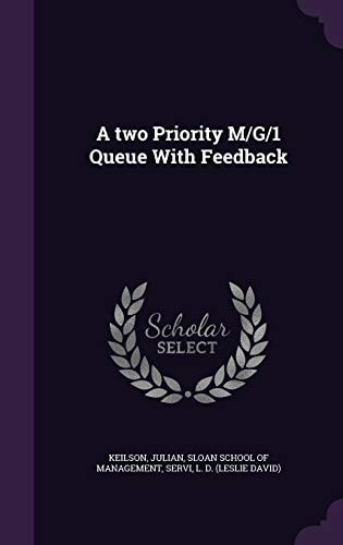 A Two Priority M/G/1 Queue With Feedback