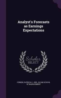 Analysts Forecasts as Earnings Expectations