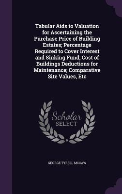 Tabular Aids to Valuation for Ascertaining the Purchase Price of Building Estates; Percentage Required to Cover Interest and Sinking Fund; Cost of Bui