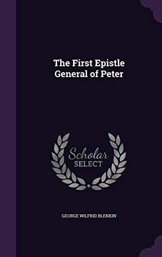 The First Epistle General of Peter