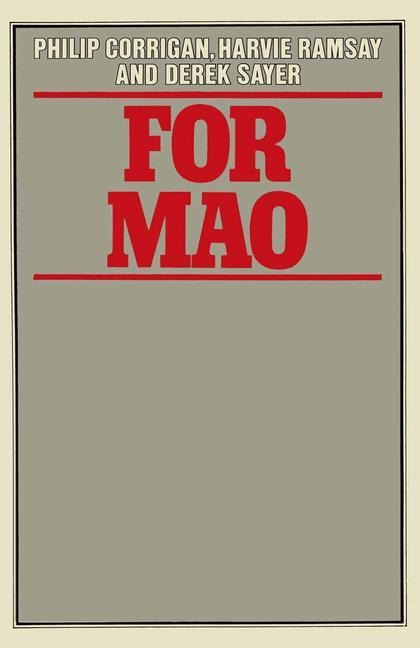 For Mao: Essays in Historical Materialism