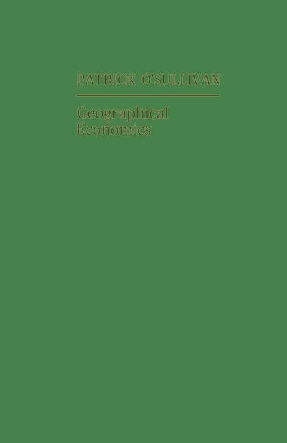 Geographical Economics