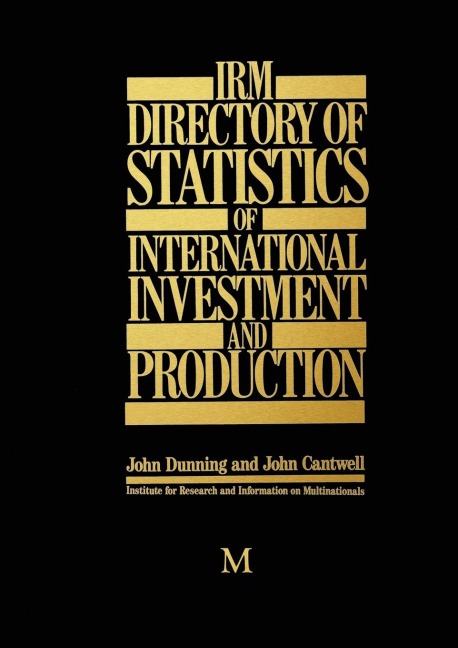 Irm Directory of Statistics of International Investment and Production