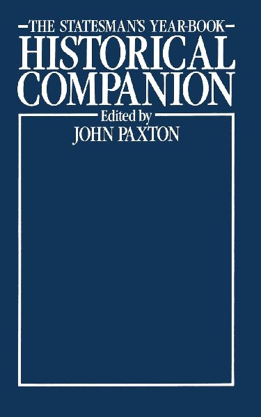 The Statesmans Year-Book Historical Companion
