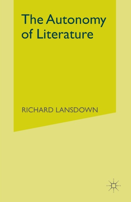 The Autonomy of Literature