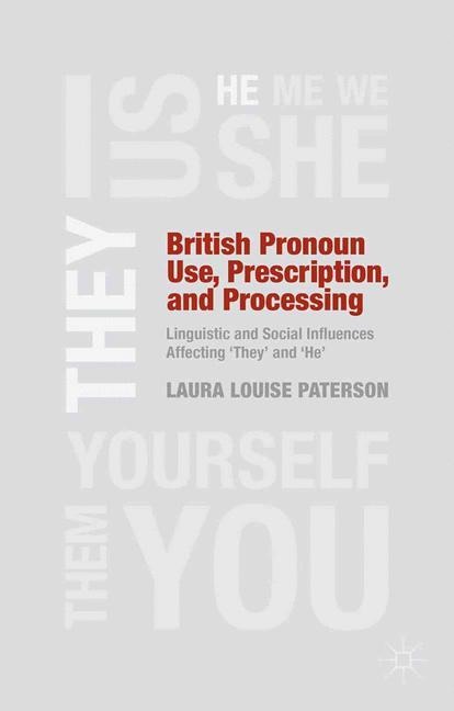 British Pronoun Use, Prescription, and Processing: Linguistic and Social Influences Affecting They and He