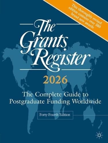 The Grants Register 2026 The Complete Guide to Postgraduate Funding Worldwide