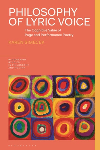 Philosophy of Lyric Voice The Cognitive Value of Page and Performance Poetry
