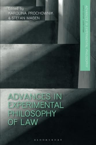 Advances in Experimental Philosophy of Law