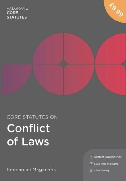 Core Statutes on Conflict of Laws