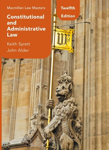 Constitutional and Administrative Law