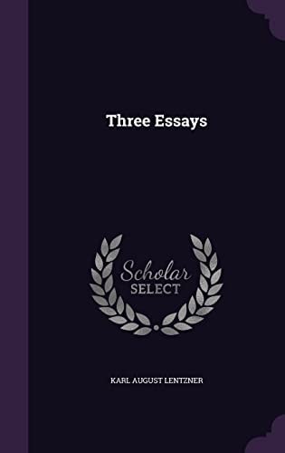 Three Essays