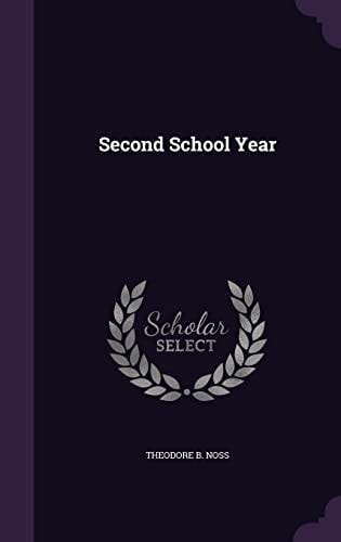 Second School Year