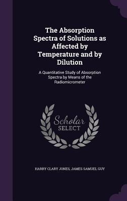 The Absorption Spectra of Solutions as Affected by Temperature and by Dilution: A Quantitative Study of Absorption Spectra by Means of the Radiomicrometer