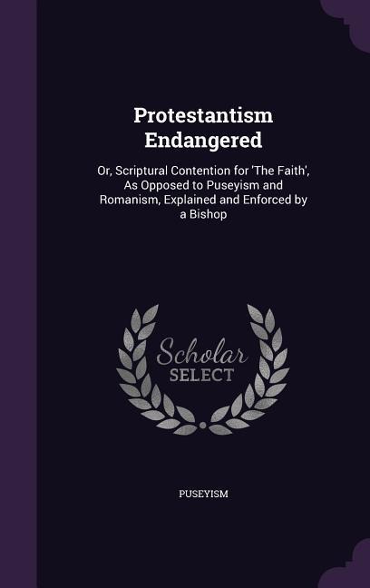 Protestantism Endangered: Or, Scriptural Contention for The Faith, As Opposed to Puseyism and Romanism, Explained and Enforced by a Bishop
