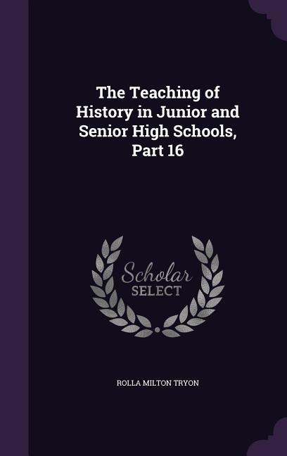 TEACHING OF HIST IN JR & SENIO