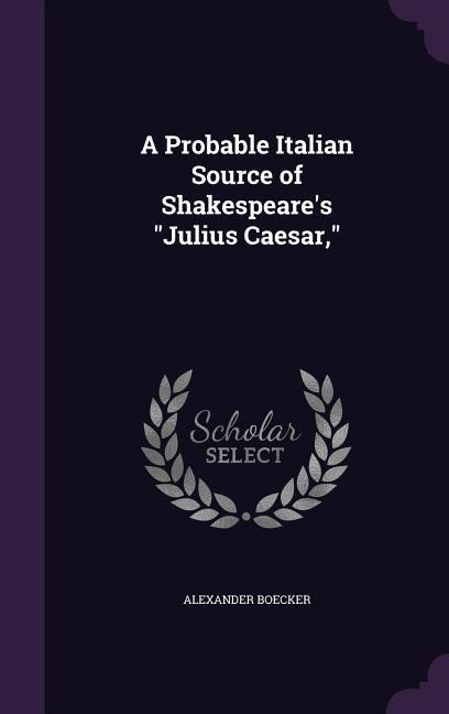 PROBABLE ITALIAN SOURCE OF SHA