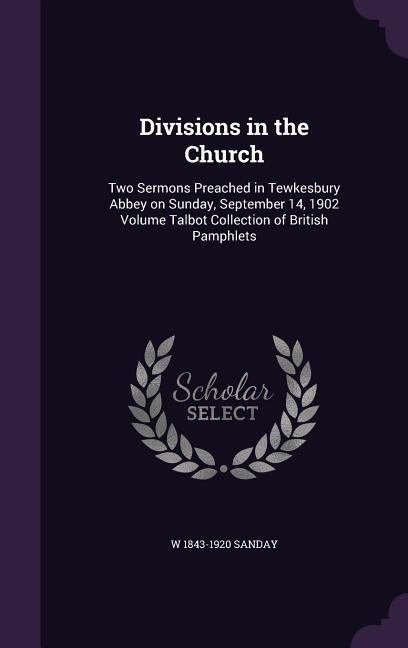 DIVISIONS IN THE CHURCH