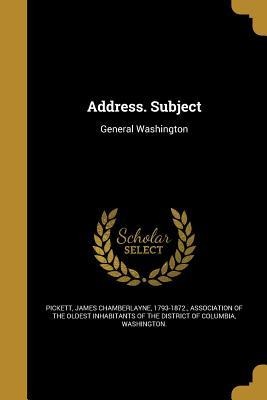 Address. Subject